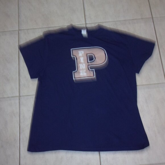 PINK Victoria's Secret Oversized Logo "P" Tee - Picture 1 of 2